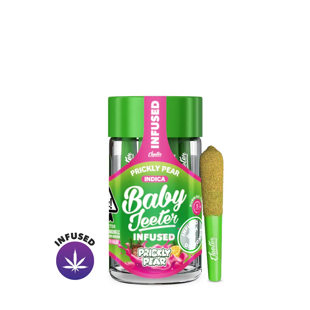 BABY JEETER- INFUSED PRE-ROLLS- PRICKLY PEAR - Pyntrees Official
