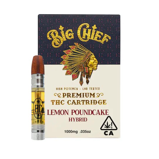 BIG CHIEF- 1G CART- LEMON POUNDCAKE - Pyntrees Official
