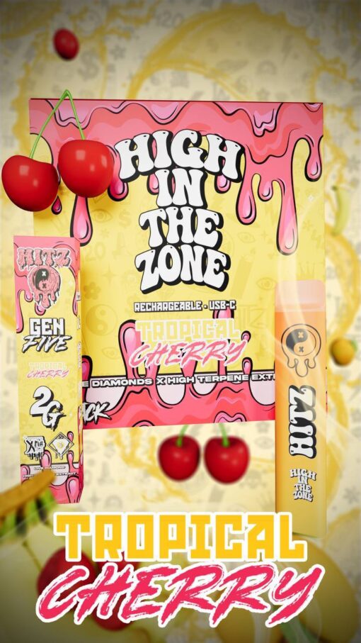 Hitz 2g tropical cherry disposable