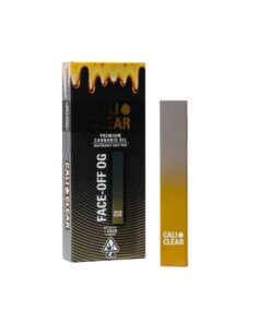 Cali clear Face Off OG disposable