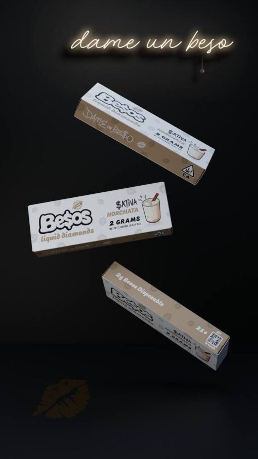 Besos horchata 2g disposable