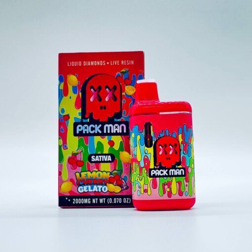 Packman 2g Disposable Lemon Cherry Gelato