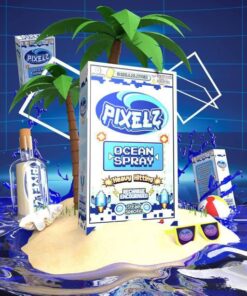 Pixelz 2G Ocean Spray Disposable