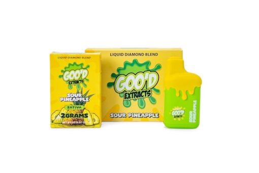 Goo’d extracts 2g Sour Pineapple disposable