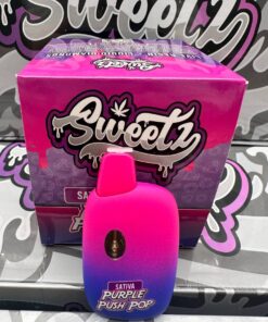 Sweetz 2G Purple Push Pop Disposable
