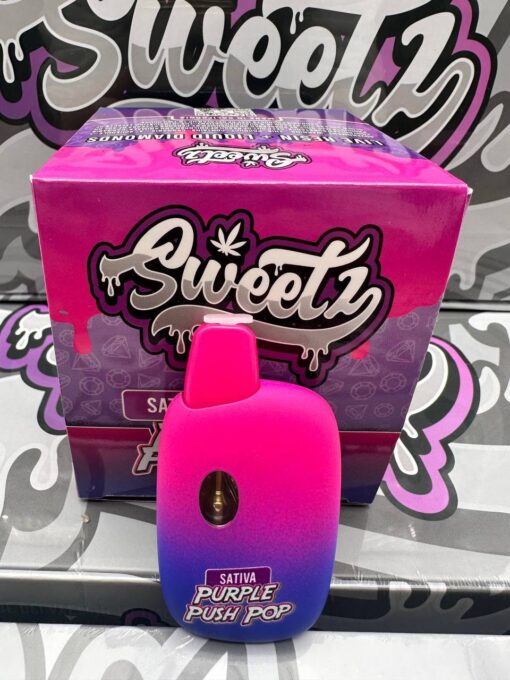 Sweetz 2G Purple Push Pop Disposable