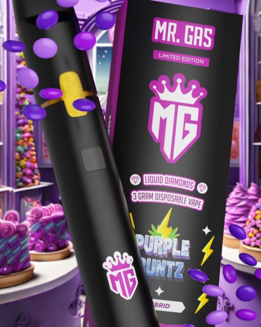 Mr Gas Purple Runtz 3g Disposable