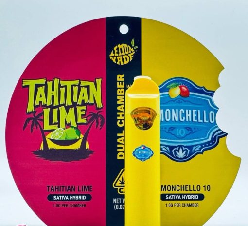 Cookies dual chamber Tahitian Lime & Lemonchello 10 2g Disposable