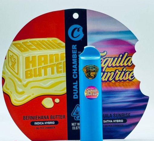 Cookies Berniehana Butter & Tequila Sunrise Disposable