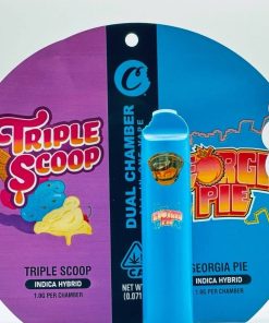Cookies dual chamber Triple Scoop & Georgia Pie 2g Disposable