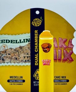 Cookies dual chamber Medellin & Cake Mix 2g Disposable