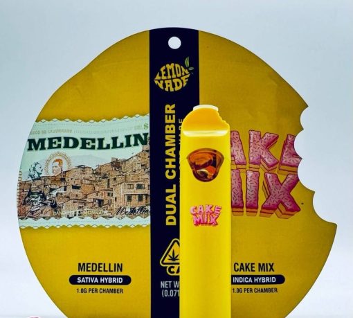 Cookies dual chamber Medellin & Cake Mix 2g Disposable