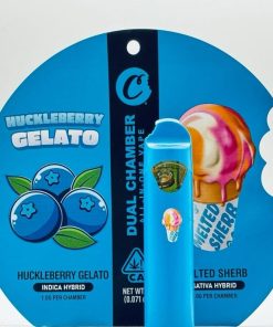 Cookies dual chamber Huckleberry Gelato & Melted Sherb 2g Disposable