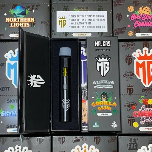 Mr Gas 3G Liquid Diamonds Disposable