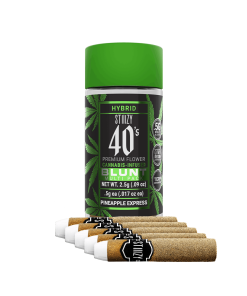STIIIZY- 40’S BLUNT 5 PACK- PINEAPPLE EXPRESS