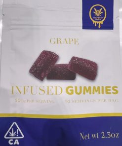California Honey- Infused Gummies- Grape