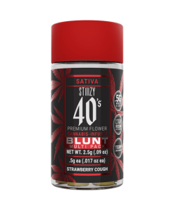 STIIIZY- 40’S BLUNT 5 PACK- STRAWBERRY COUGH