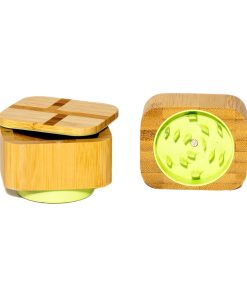 Stashlogix I-70 Bamboo Herb Grinder