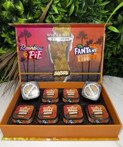 WHOLE MELT EXTRACTS- Premium Live Resin Sugar- 50/50s- RAINBOW PIE/FANTA FIZZ- 3.5g