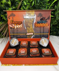 WHOLE MELT EXTRACTS- Premium Live Resin Sugar- 50/50s- ORANGE PEEL/VIPER COOKIES- 3.5g