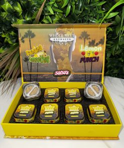 WHOLE MELT EXTRACTS- Premium Live Resin Sugar- 50/50s- BANANA SMOOTHIE/LEMON PUNCH- 3.5g