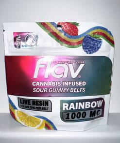 FLAV BELTS- 1000 MG- LIVE RESIN- RAINBOW