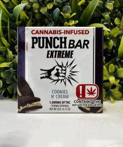 PUNCH BAR EXTREME- 1000MG- COOKIES N’ CREAM
