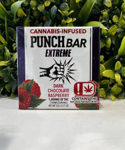 PUNCH BAR EXTREME- 1000MG- DARK CHOCOLATE RASPBERRY