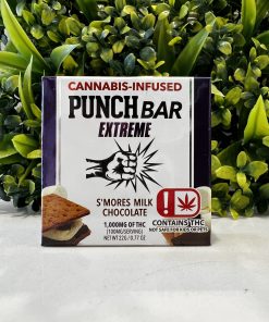 PUNCH BAR EXTREME- 1000MG- SMORES MILK CHOCOLATE