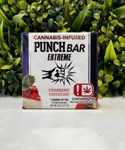 PUNCH BAR EXTREME- 1000MG- STRAWBERRY CHEESECAKE
