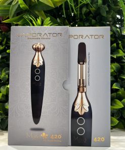 Maia Novelties- 510 Thread Vaporator- Smokeable Vibrator- Black
