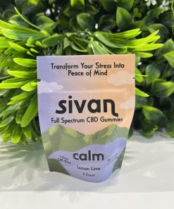Sivan- CBD Gummies- (CALM) 125MG- LEMON LIME
