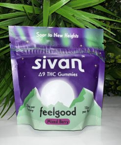 Sivan- Delta 9 Gummies- FEEL GOOD 200mg- STRAWBERRY