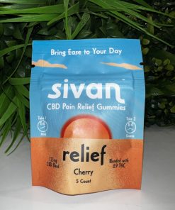 Sivan- CBD Gummies- (Pain Relief)- 125mg- Cherry
