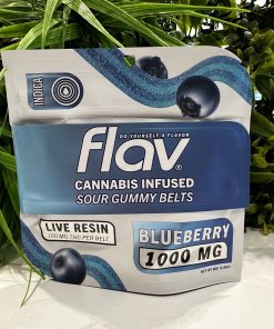 FLAV BELTS- 1000 MG- INDICA- BLUEBERRY