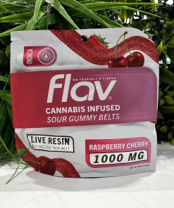 FLAV BELTS- 1000 MG- INDICA- RASPBERRY CHERRY