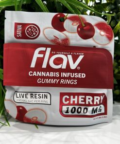 FLAV RINGS- 1000 MG- SATIVA- CHERRY