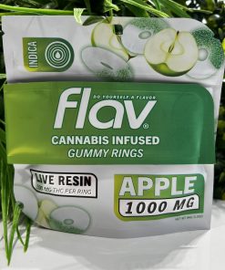 FLAV RINGS- 1000 MG- INDICA- APPLE