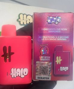 HALO  live resin diamonds 2g disposable vape