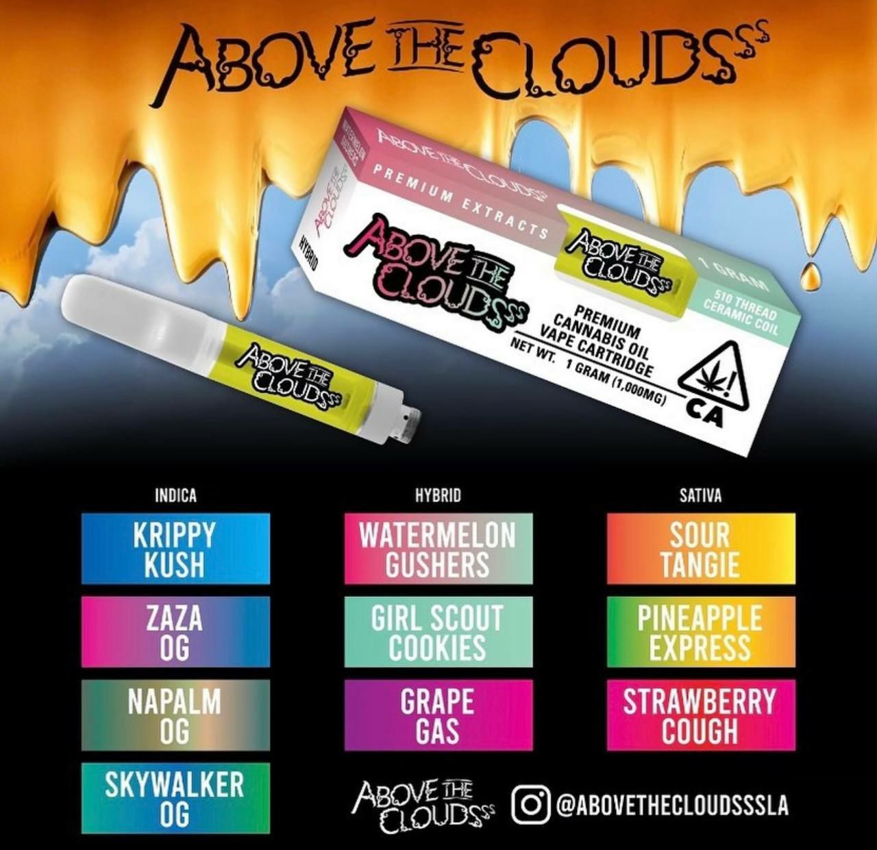 Above The Clouds Carts vape - Pyntrees Official