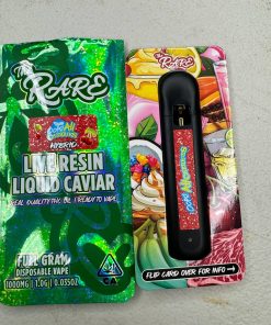 Rare 1g live resin liquid diamonds disposable vape