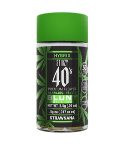 STIIIZY- 40’S BLUNT 5 PACK- STRAWNANA