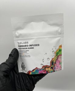 710 LABS - GUMMIES - INFUSED HASH ROSIN GUMMIES - 100MG (10 PIECES PER PACK - 10MG PER PIECE)