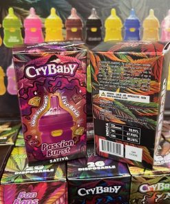 CRYBABY 2G DISPOSABLE BABY BOTTLE WITH EDIBLE