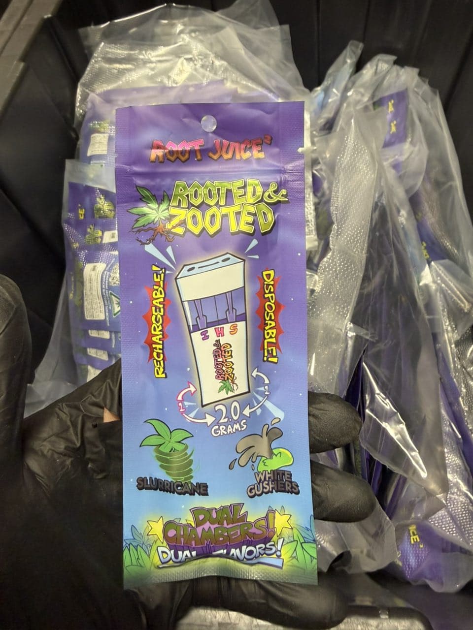 Rooted and Zooted 2g Dual Chamber Disposable Rooted and Zooted 2g Dual Chamber Disposable