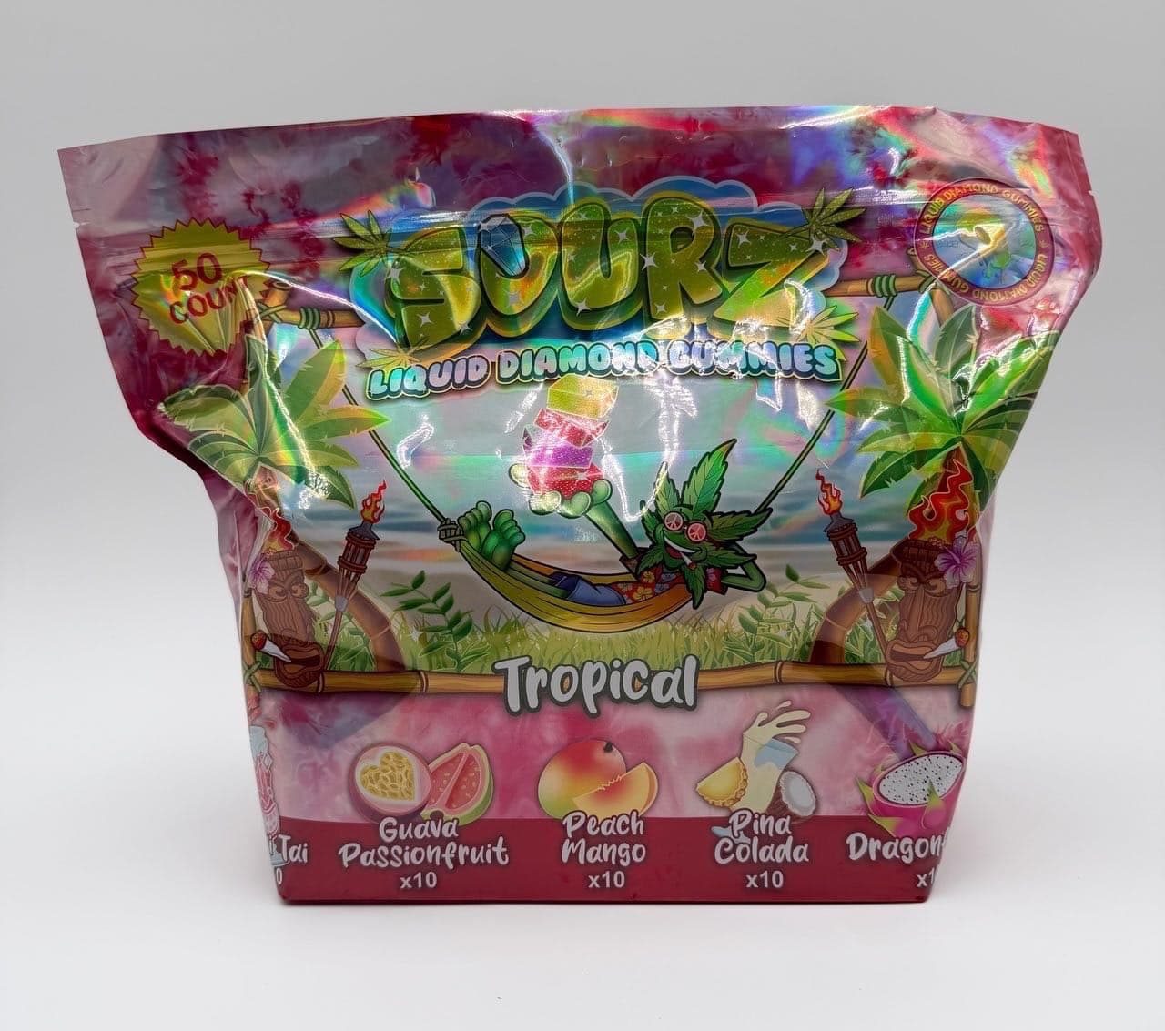 SOURZ - GUMMIES - W: LIQUID DIAMONDS - 600MG (6 PIECES PER PACKAGE - 100MG PER PIECE) SOURZ - GUMMIES - W: LIQUID DIAMONDS - 600MG (6 PIECES PER PACKAGE - 100MG PER PIECE