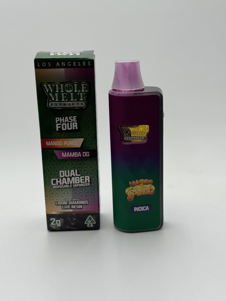 WHOLE MELTS EXTRACTS 2G DISPOSABLE PHASE FOUR S WHOLE MELTS EXTRACTS 2G DISPOSABLE PHASE FOUR