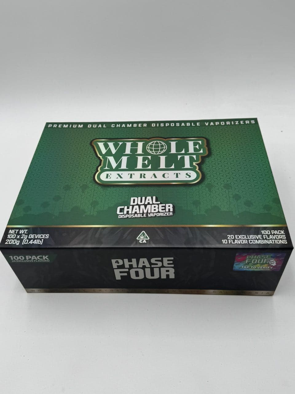 WHOLE MELTS EXTRACTS 2G DISPOSABLE PHASE FOUR WHOLE MELTS EXTRACTS 2G DISPOSABLE PHASE FOUR